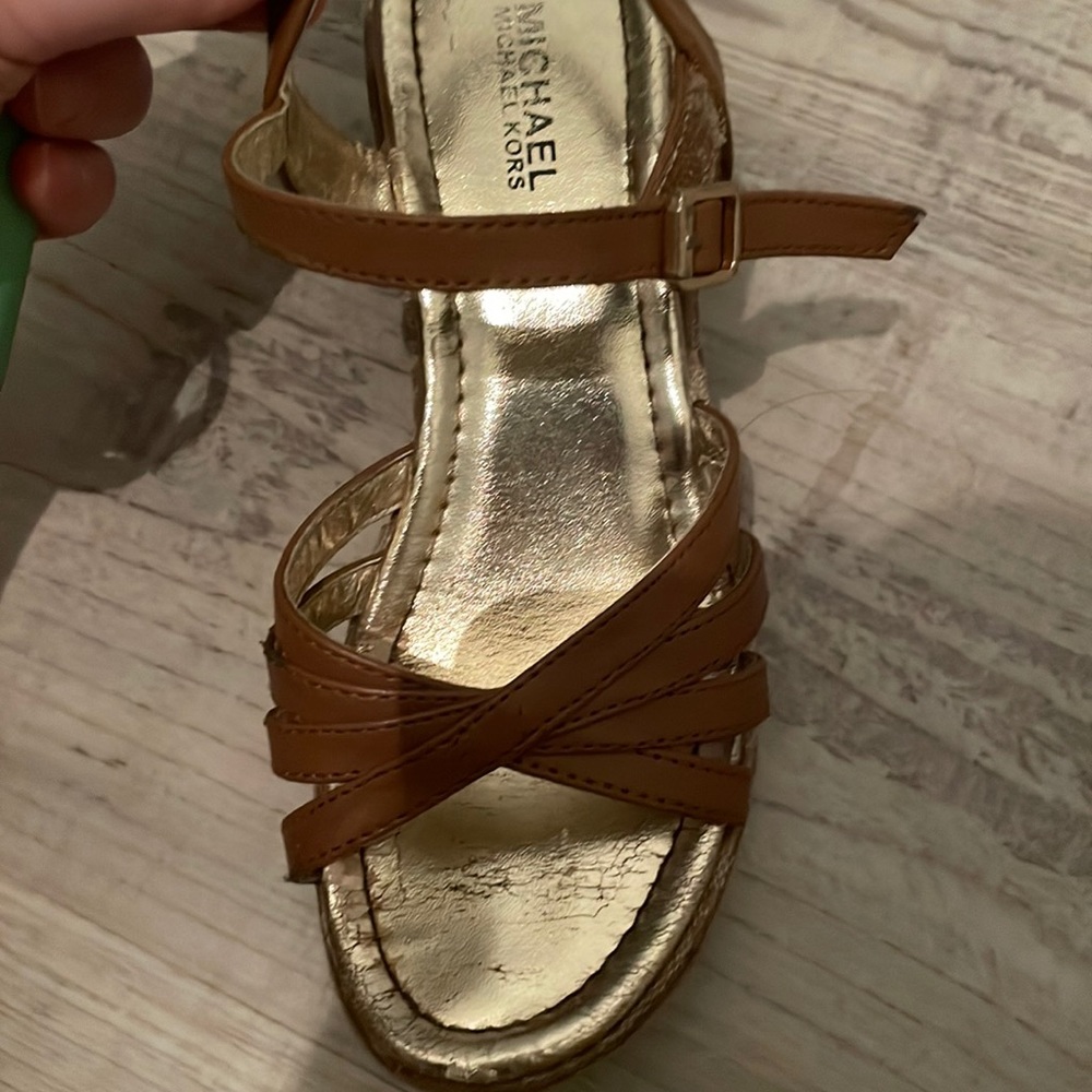 Michael Kors girls sandals.